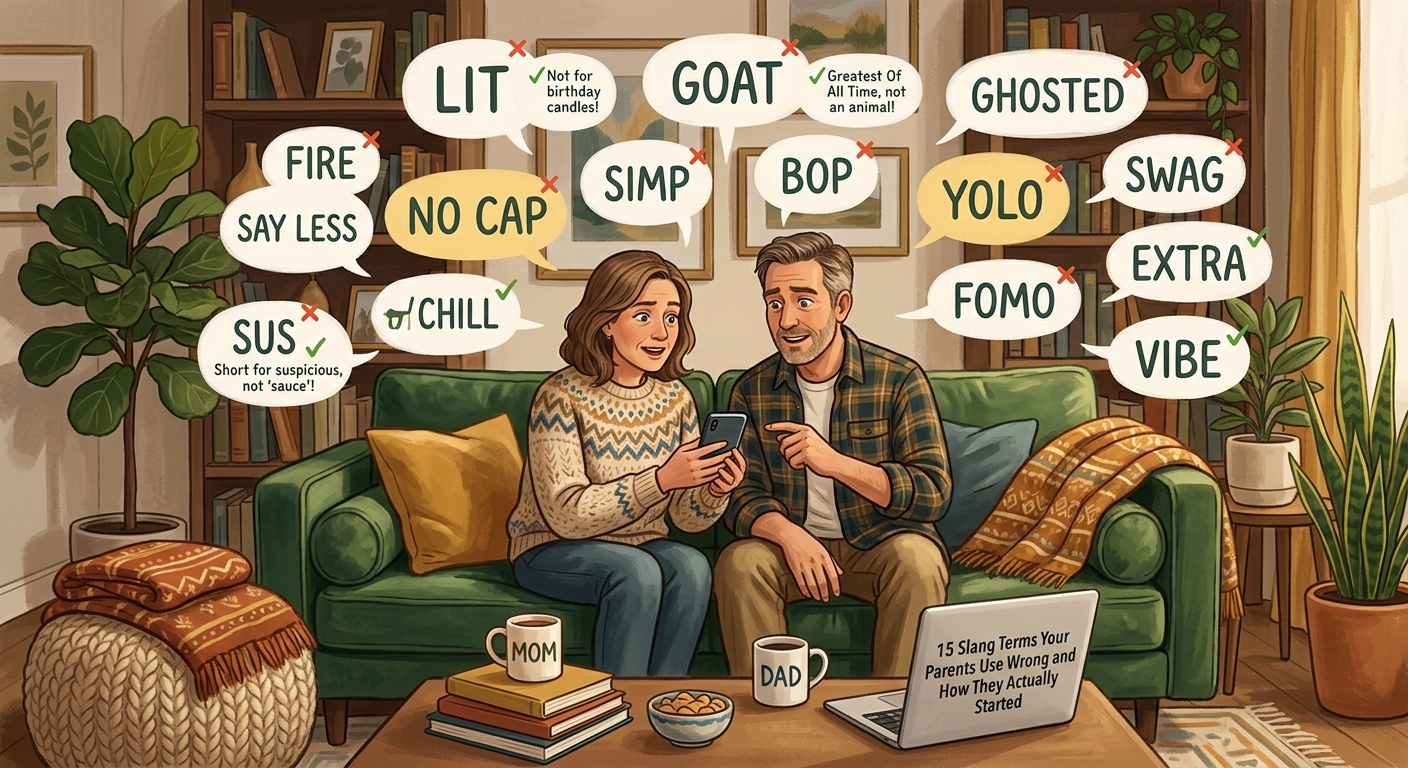 15 Slang Terms Your Parents Use Wrong and How They Actually Started — 1