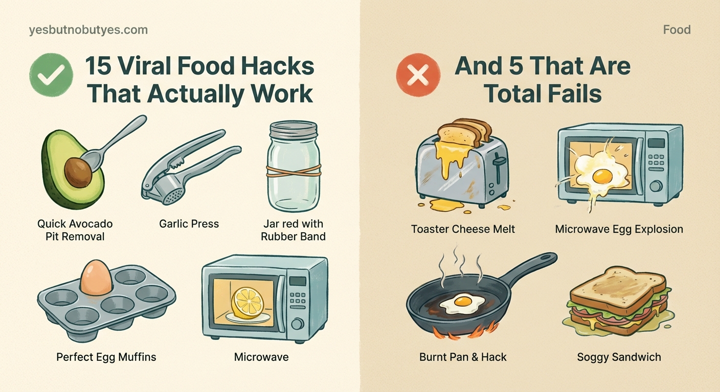 15 Viral Food Hacks That Actually Work (And 5 That Are Total Fails) — 1