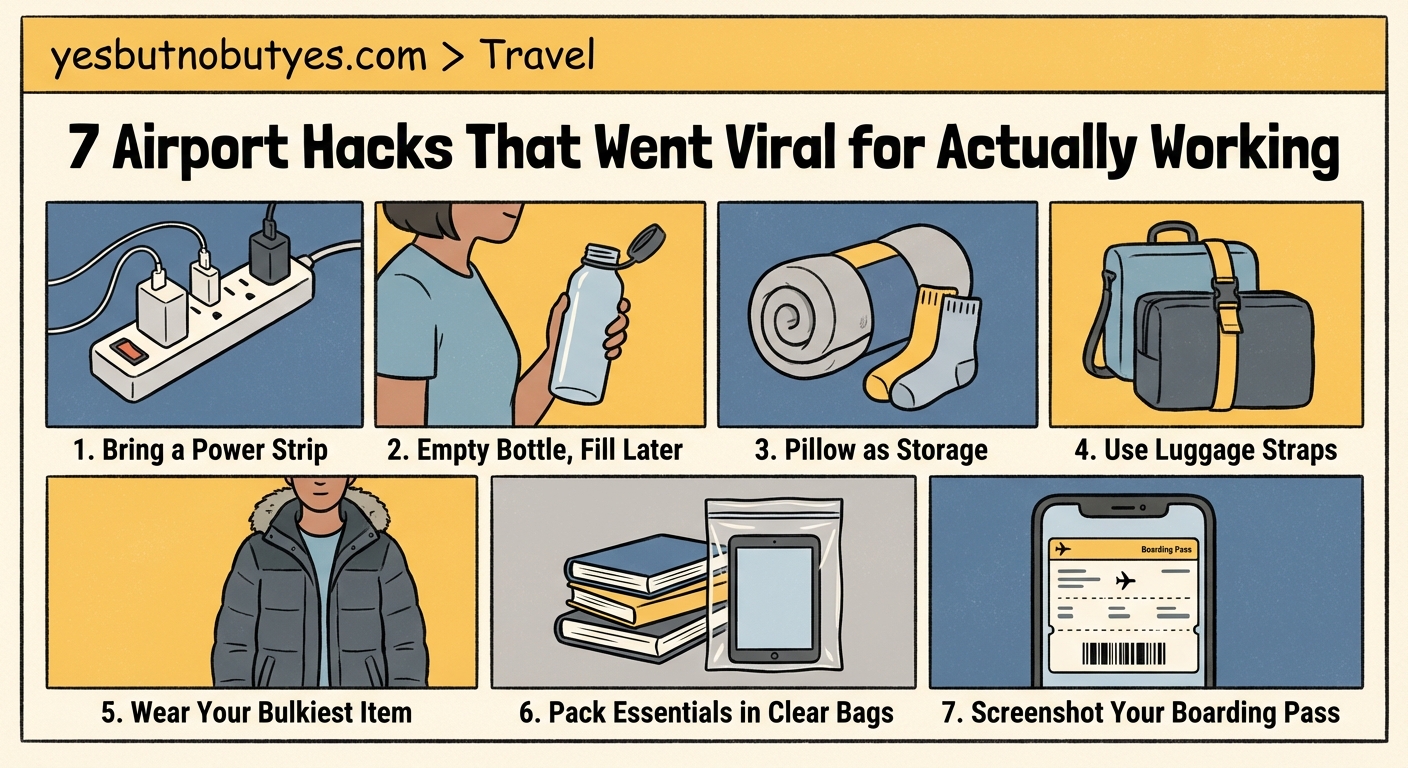 7 Airport Hacks That Went Viral for Actually Working — 2