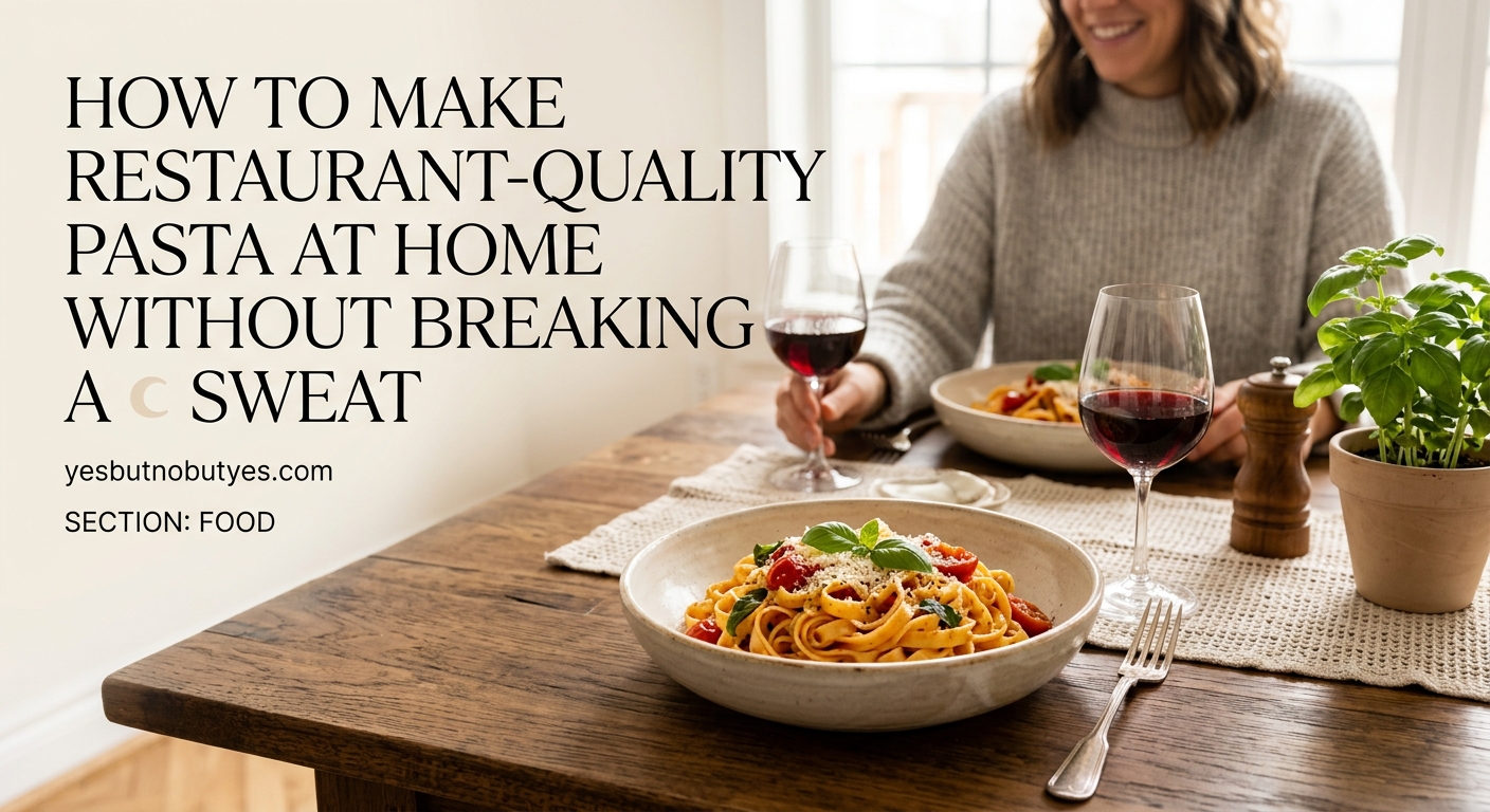 How to Make Restaurant-Quality Pasta at Home Without Breaking a Sweat — 2