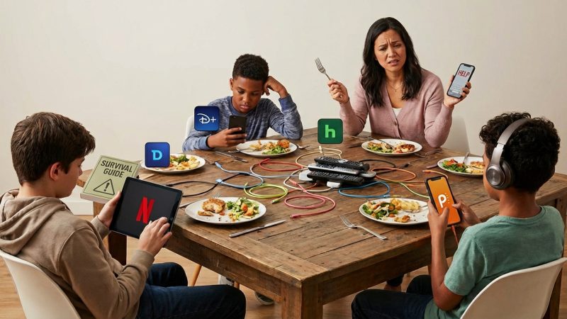 How to Survive Family Dinner When Everyone Has a Different Streaming Service