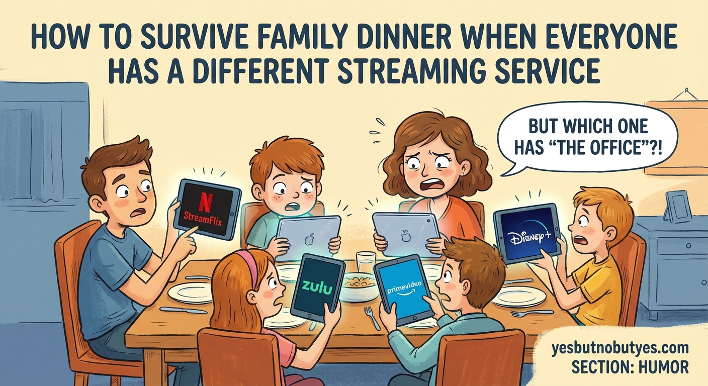 How to Survive Family Dinner When Everyone Has a Different Streaming Service — 1