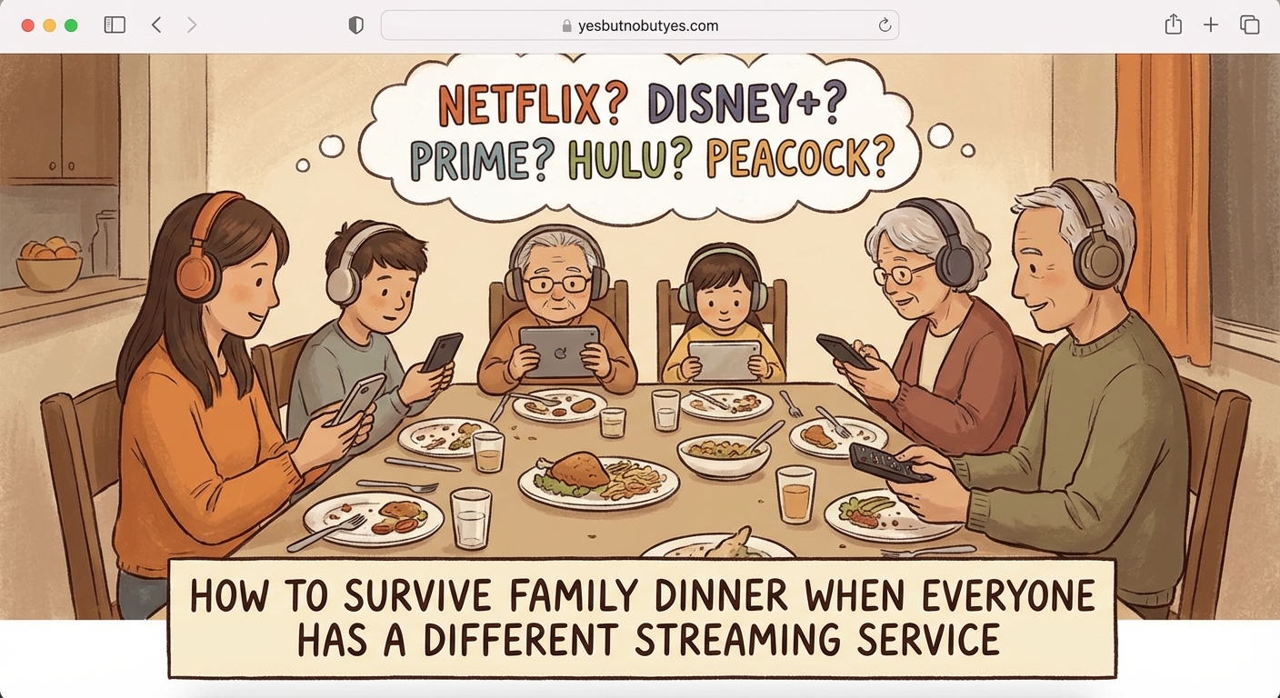 How to Survive Family Dinner When Everyone Has a Different Streaming Service — 2