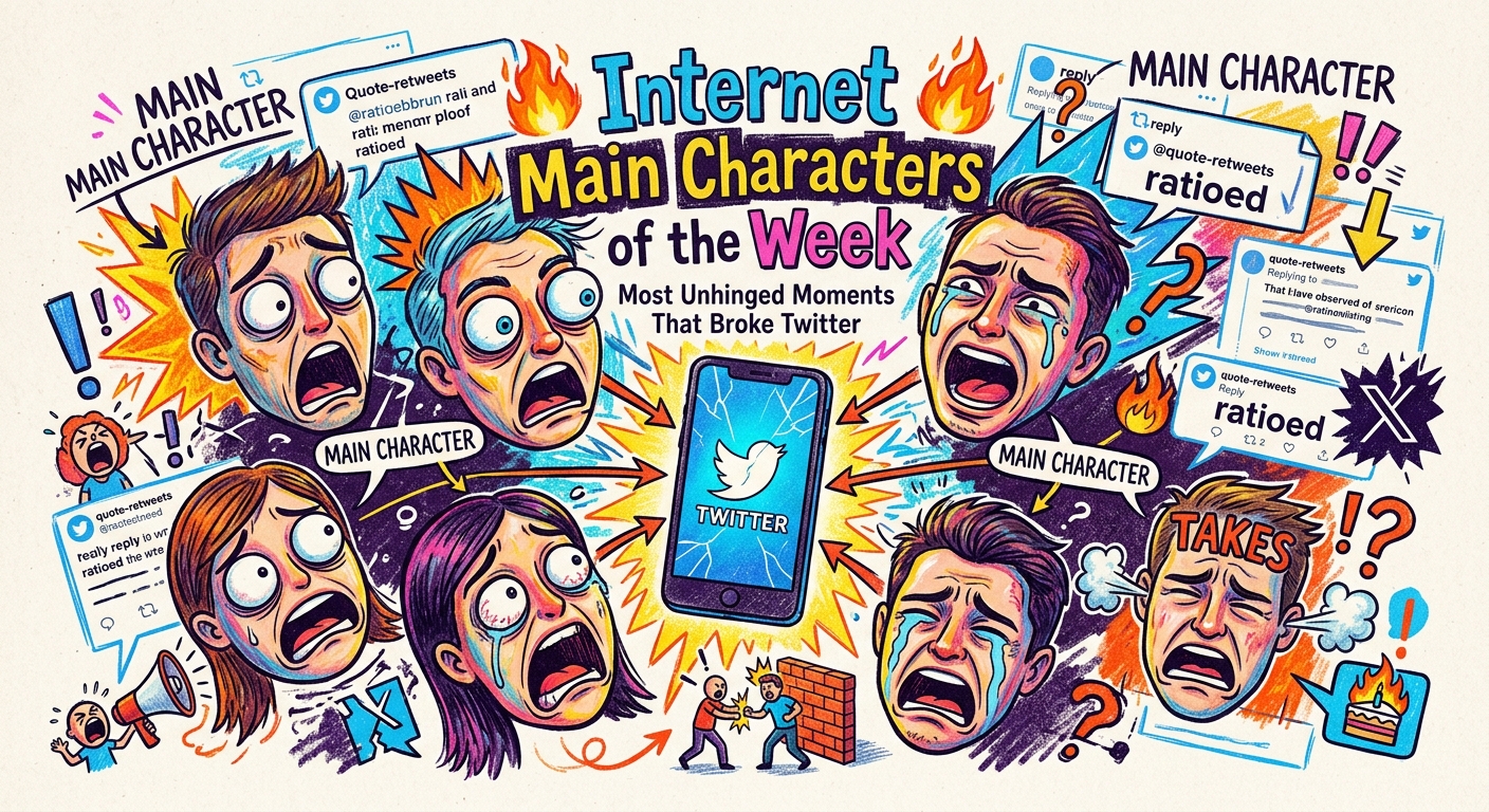 Internet Main Characters of the Week: The Most Unhinged Moments That Broke Twitter — 1