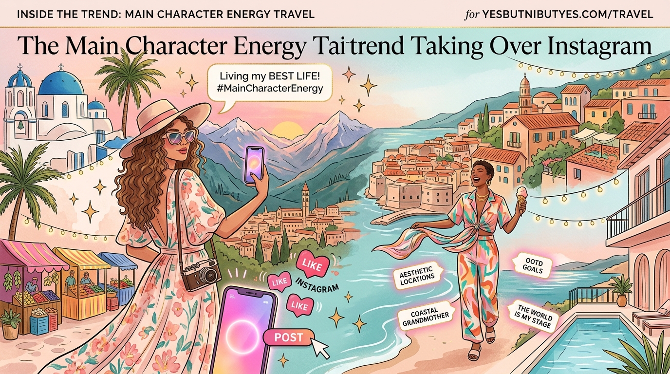 The Main Character Energy Travel Trend Taking Over Instagram — 1