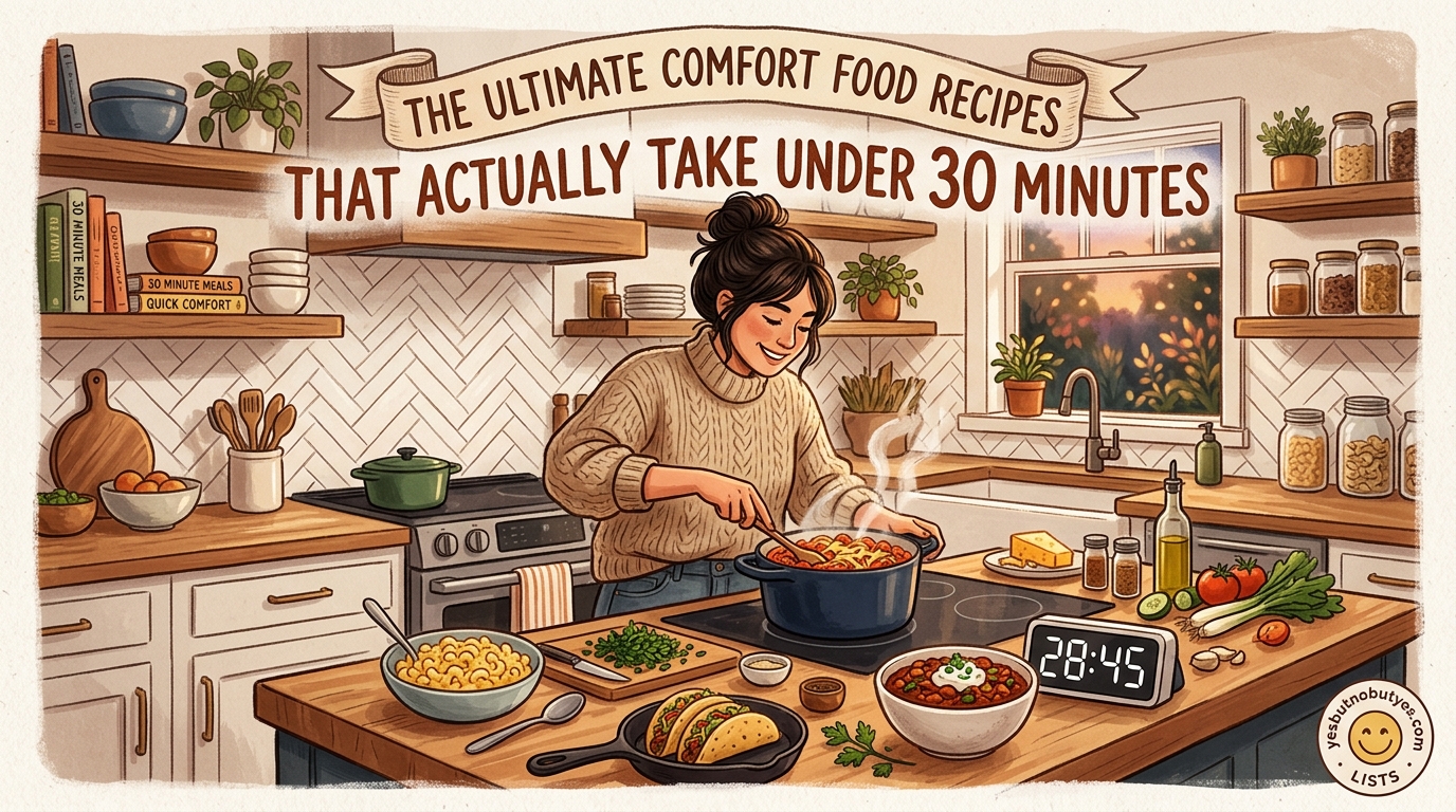 The Ultimate Comfort Food Recipes That Actually Take Under 30 Minutes — 1