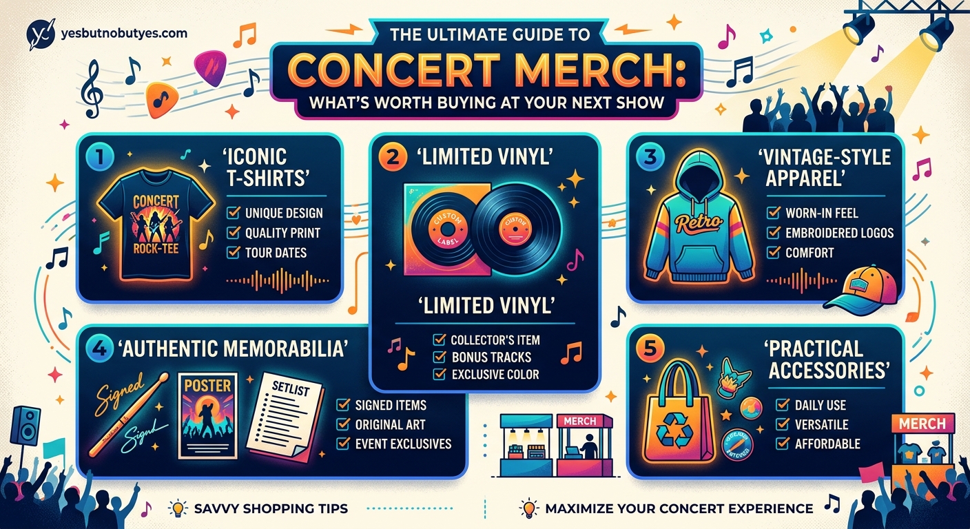 The Ultimate Guide to Concert Merch: What's Worth Buying at Your Next Show — 1
