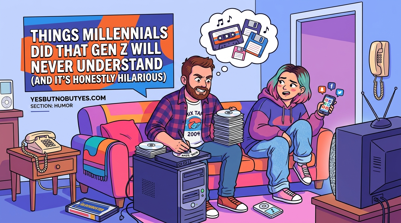 Things Millennials Did That Gen Z Will Never Understand (And It's Honestly Hilarious) — 1