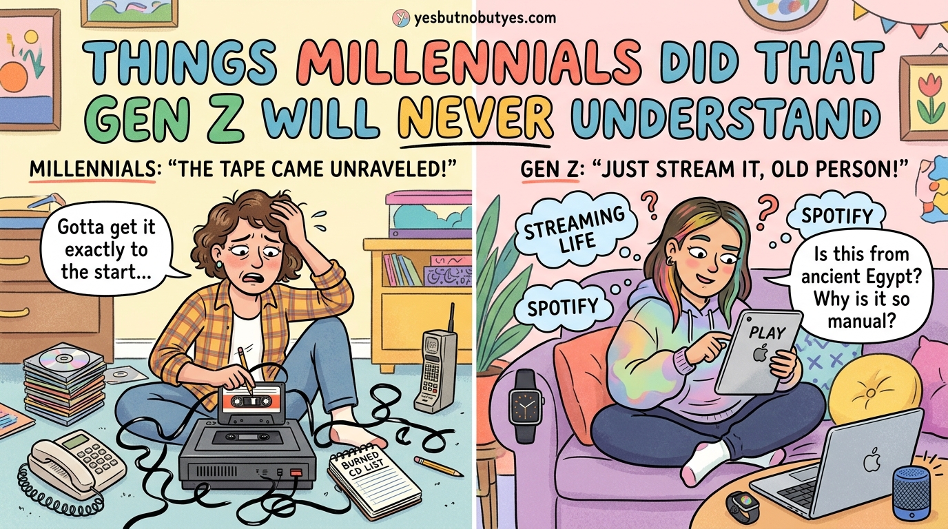 Things Millennials Did That Gen Z Will Never Understand (And It's Honestly Hilarious) — 2