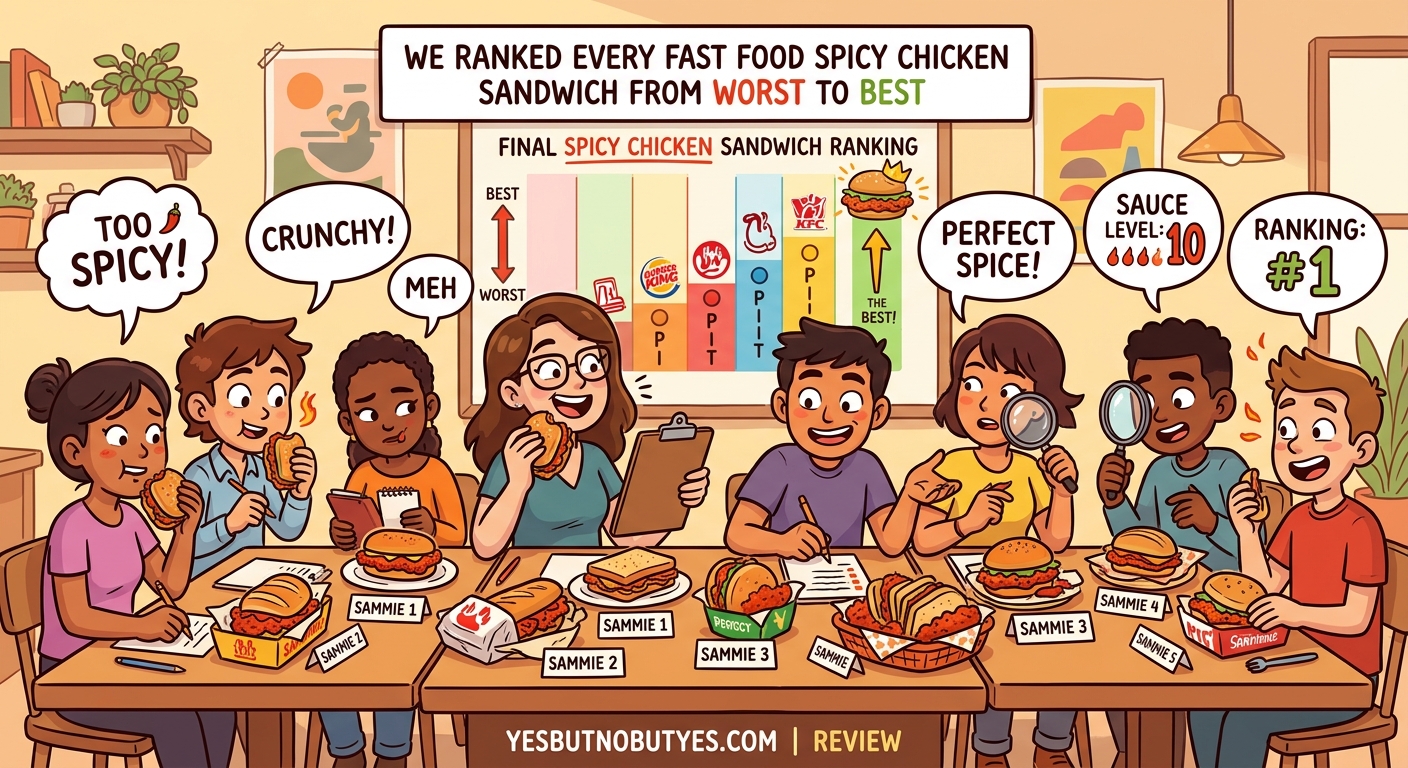 We Ranked Every Fast Food Spicy Chicken Sandwich From Worst to Best — 1