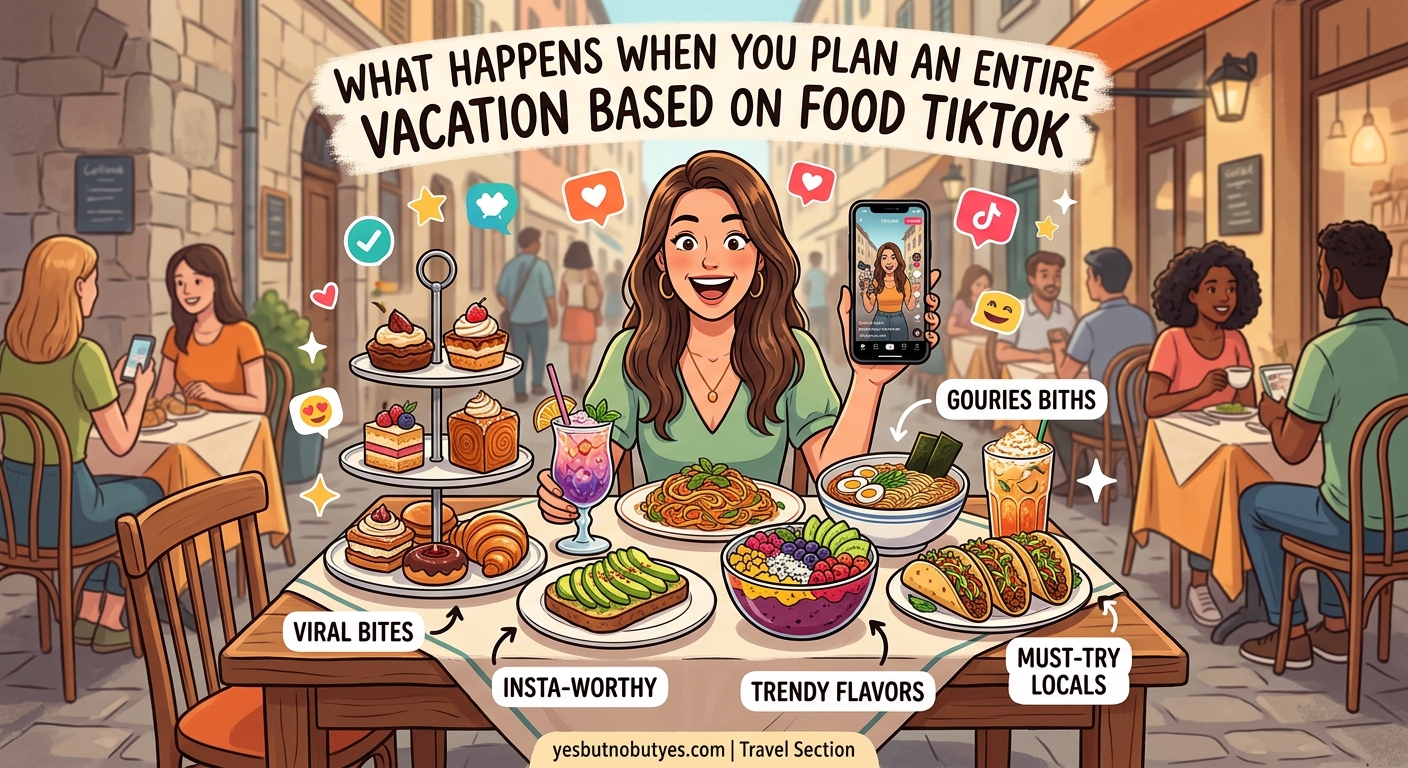 What Happens When You Plan an Entire Vacation Based on Food TikTok — 1