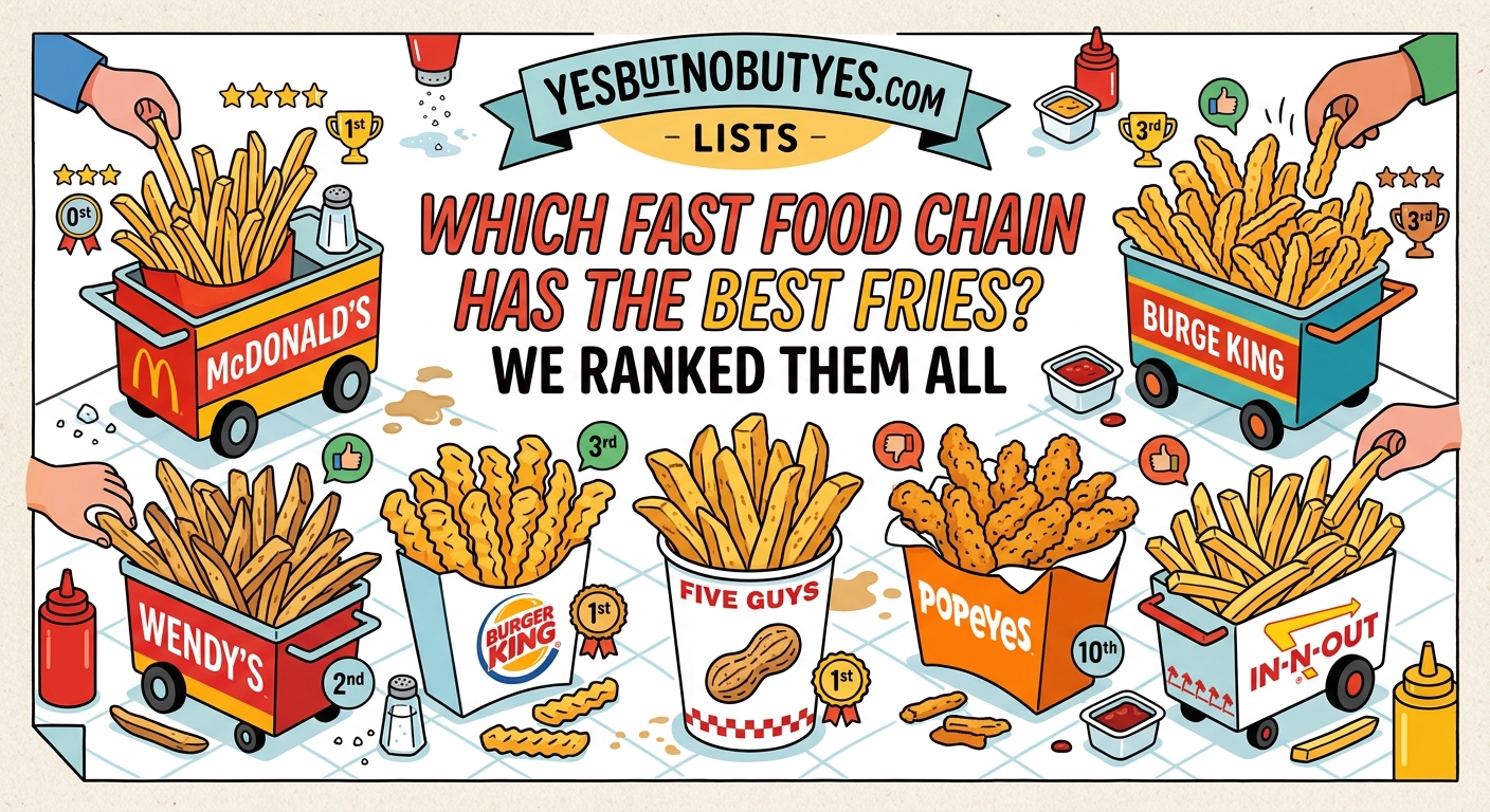 Which Fast Food Chain Has the Best Fries? We Ranked Them All — 1
