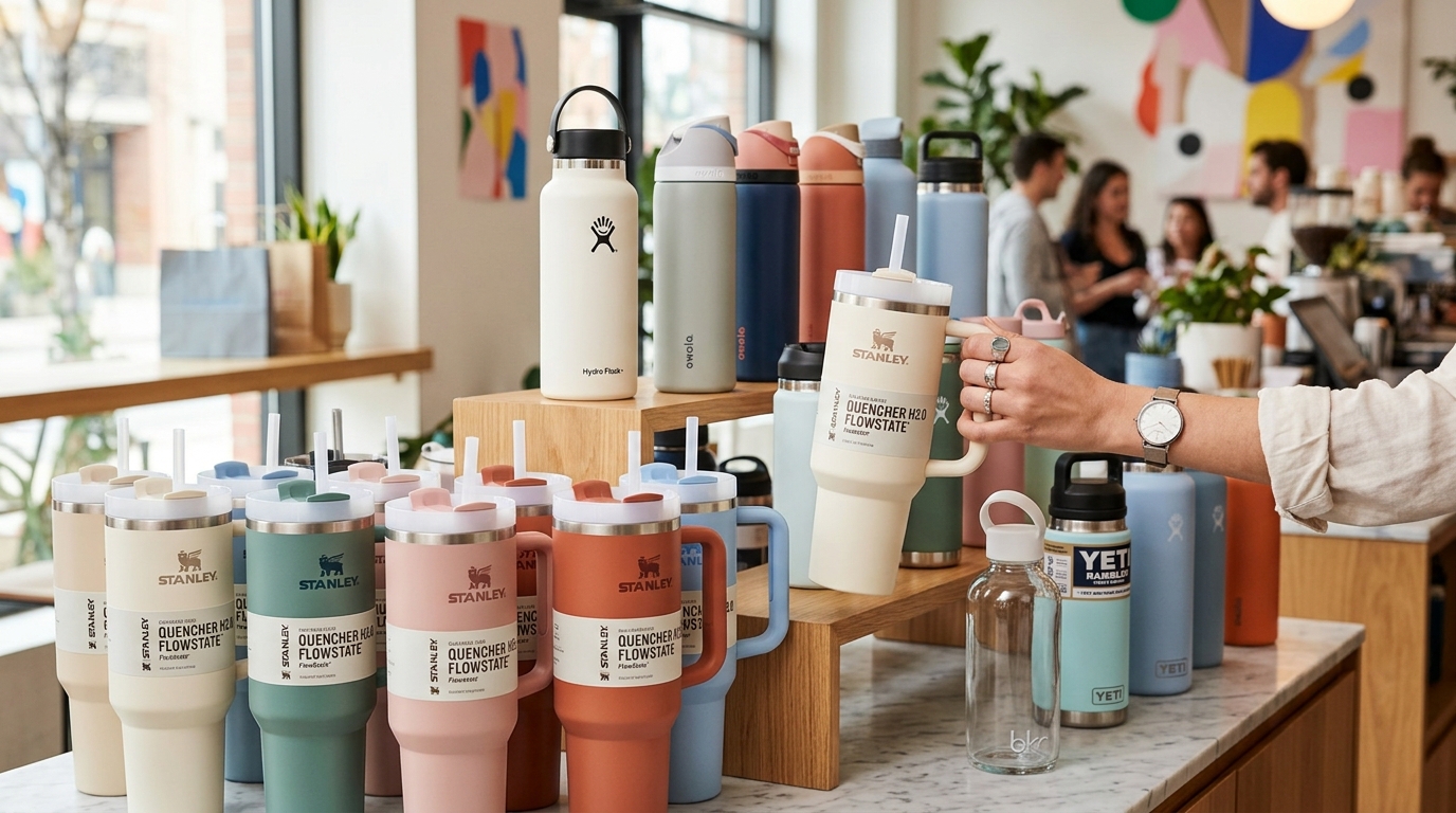 Why Is Everyone Suddenly Buying Stanley Cups and Other Internet-Famous Water Bottles?