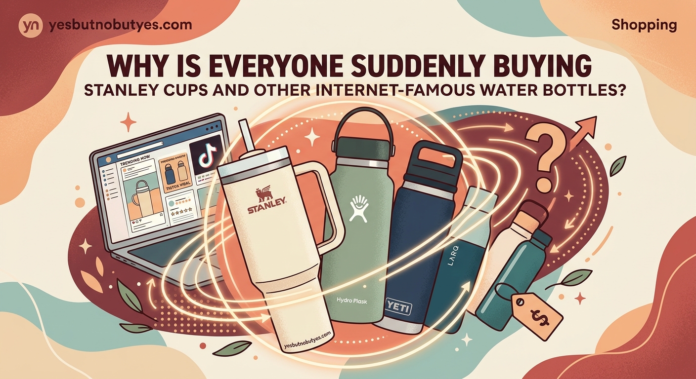 Why Is Everyone Suddenly Buying Stanley Cups and Other Internet-Famous Water Bottles? — 1