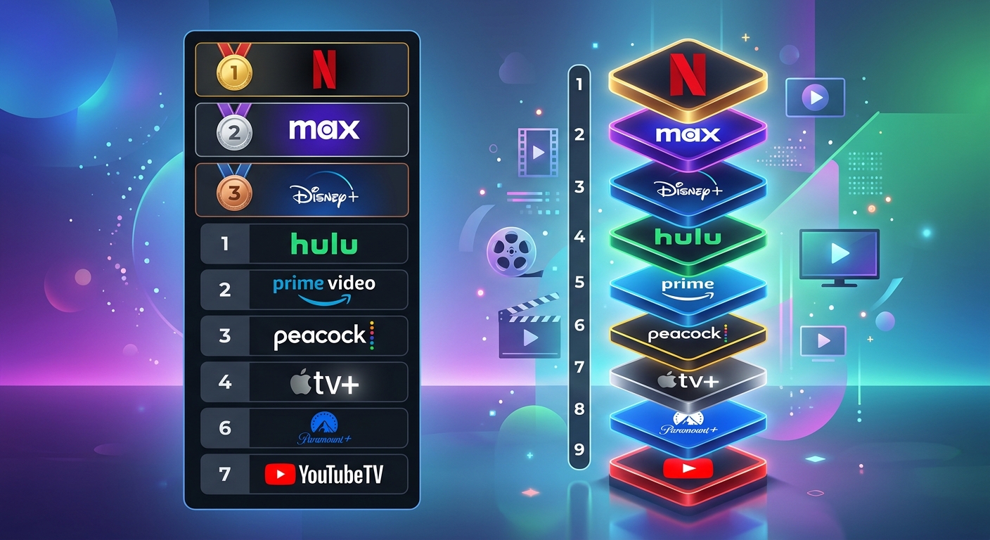 Every Major Streaming Service Ranked by Actual Value in 2026