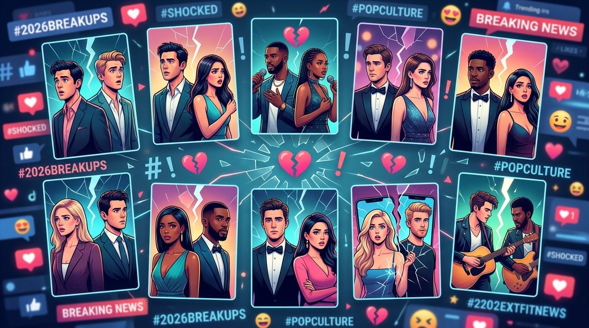 10 Celebrity Breakups That Shocked Everyone in 2026