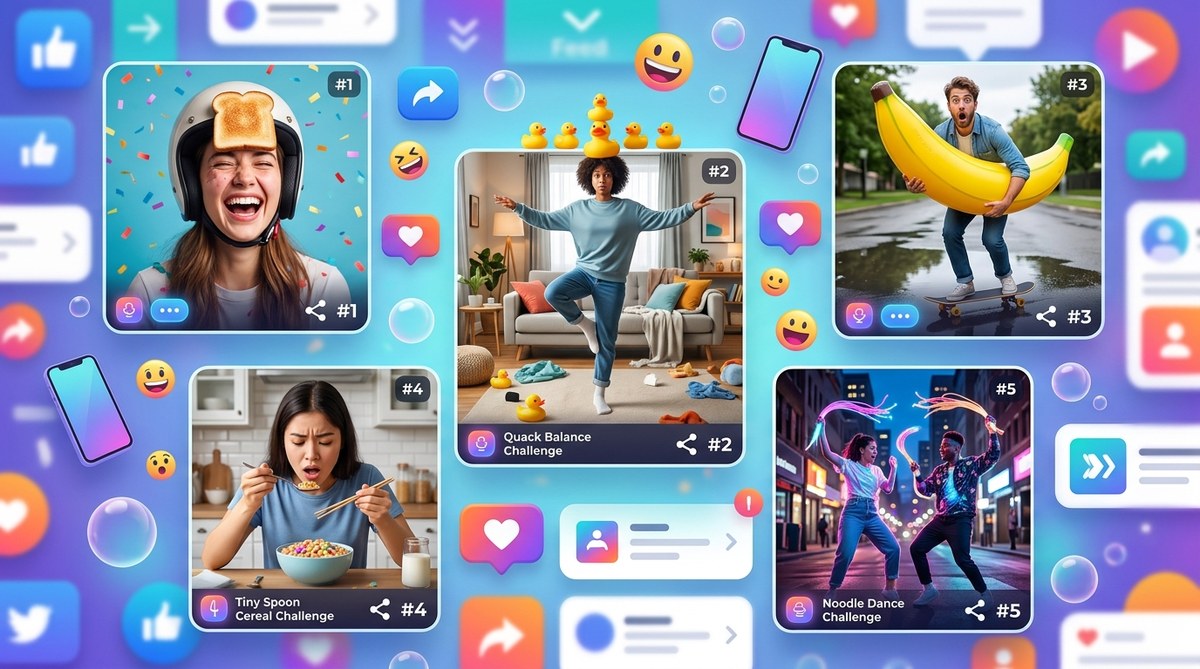 5 Social Media Challenges So Dumb They Went Viral in 2026