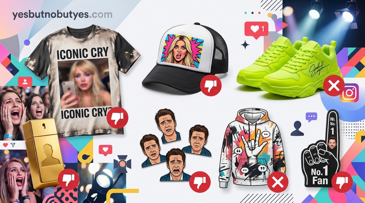 The 7 Most Cringeworthy Celebrity Merch Drops of 2026