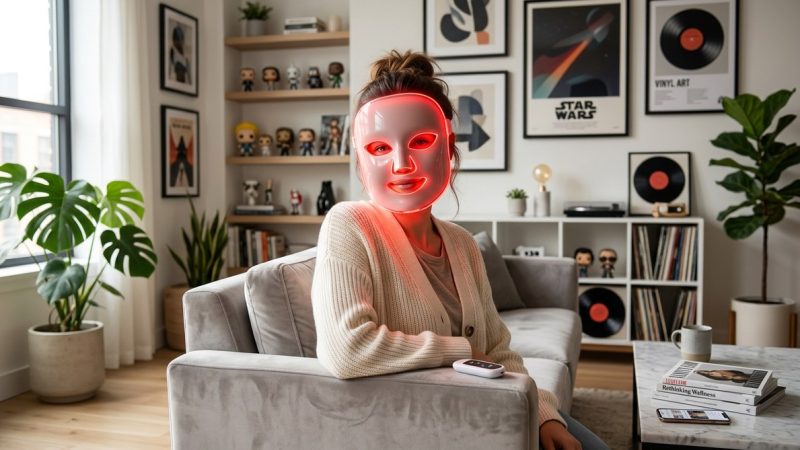 I Spent a Week Using the Celebrity-Approved Red Light Therapy Mask – Here’s the Truth