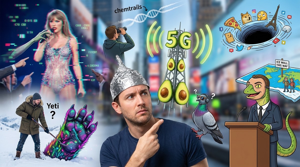 The 7 Most Absurd Conspiracy Theories That Actually Went Viral in 2026