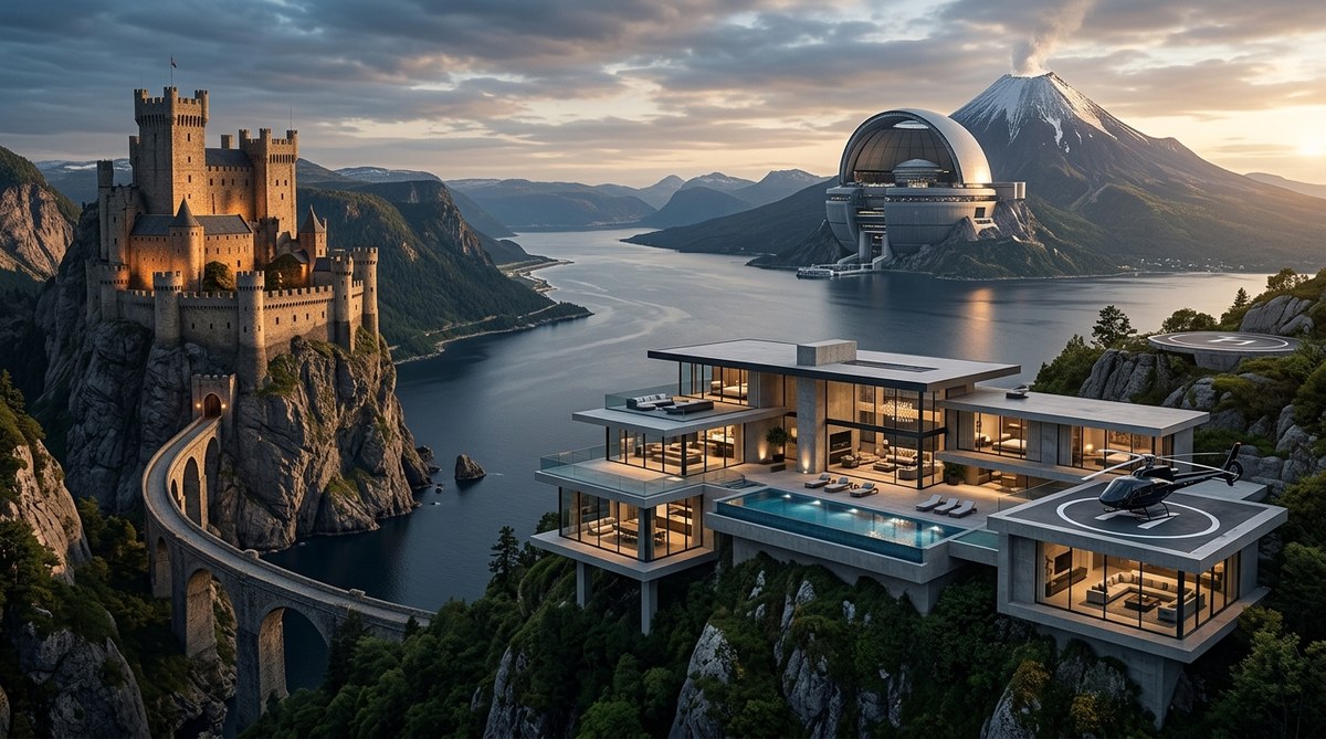 The Most Over-the-Top Movie Villain Lairs We’d Actually Move Into