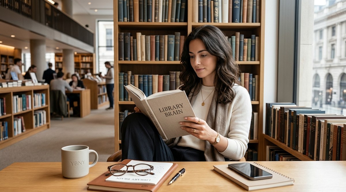 The Quiet Luxury of ‘Library Brain’ Is the New Status Symbol
