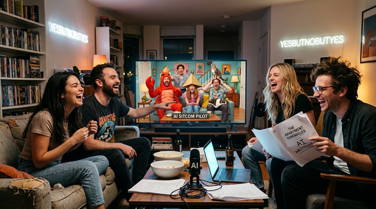 We Asked an AI to Write a Sitcom Pilot, and the Results Were Unhinged